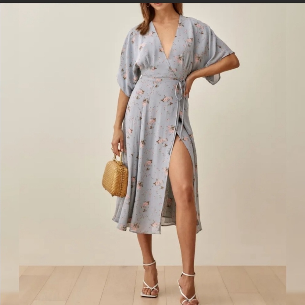 Reformation Floral Midi Dress